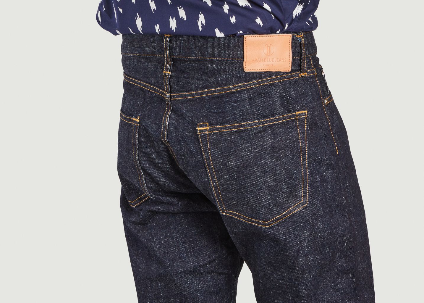 Circle selvedge straight fit  jeans J401 - Japan Blue Jeans